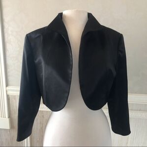 Tahari Elegant Black Suit Jacket